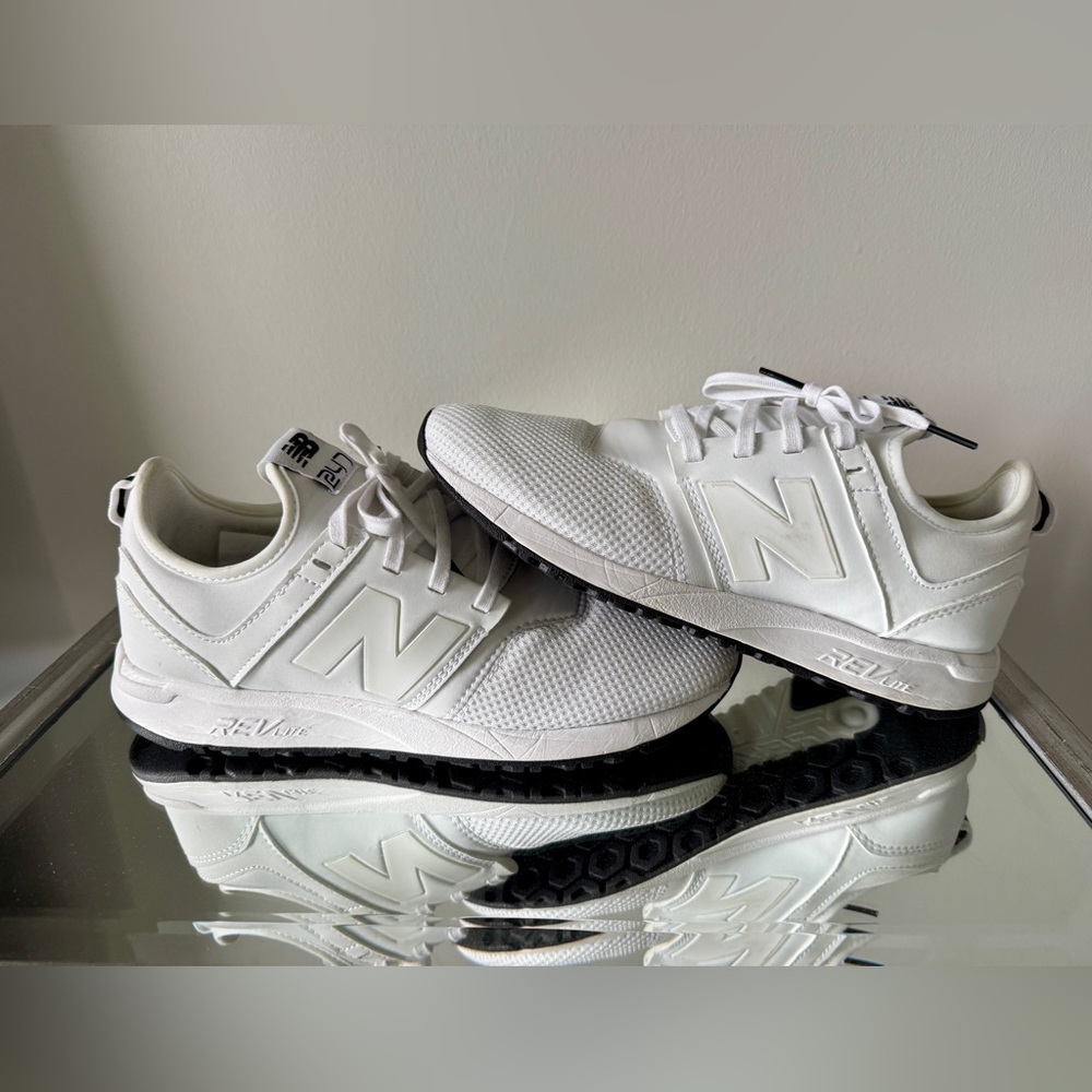 New Balance White Sneakers Minimalist Design